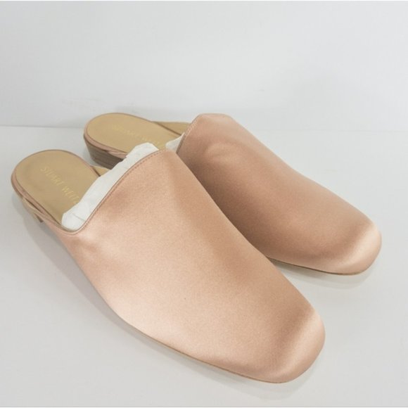 Stuart Weitzman Mulearky Mule Sandals Adobe - Picture 7 of 9